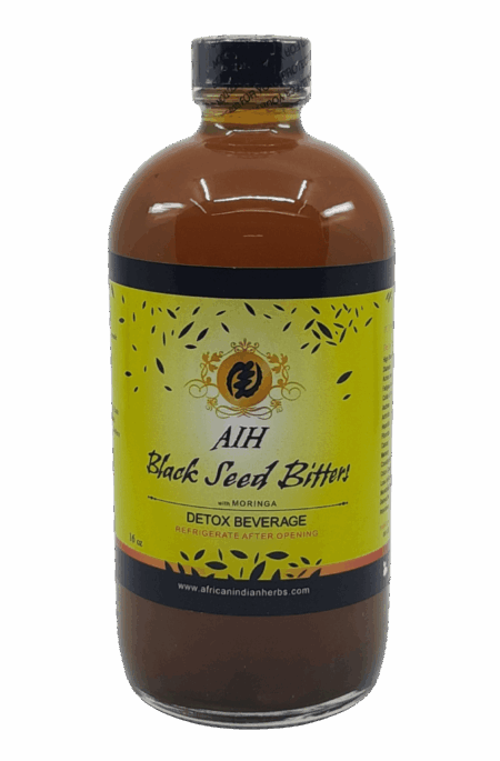 AIH Black Seed Bitters With Moringa 16 Oz.