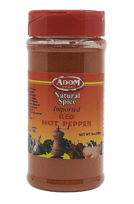 Adom Foods Red Hot Pepper 8 Oz.