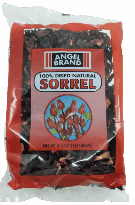 Angel Brand Dried Sorrel 4.5 Oz.