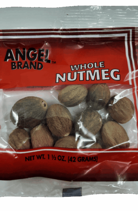 Angel Brand Whole Nutmeg 1.5 Oz.