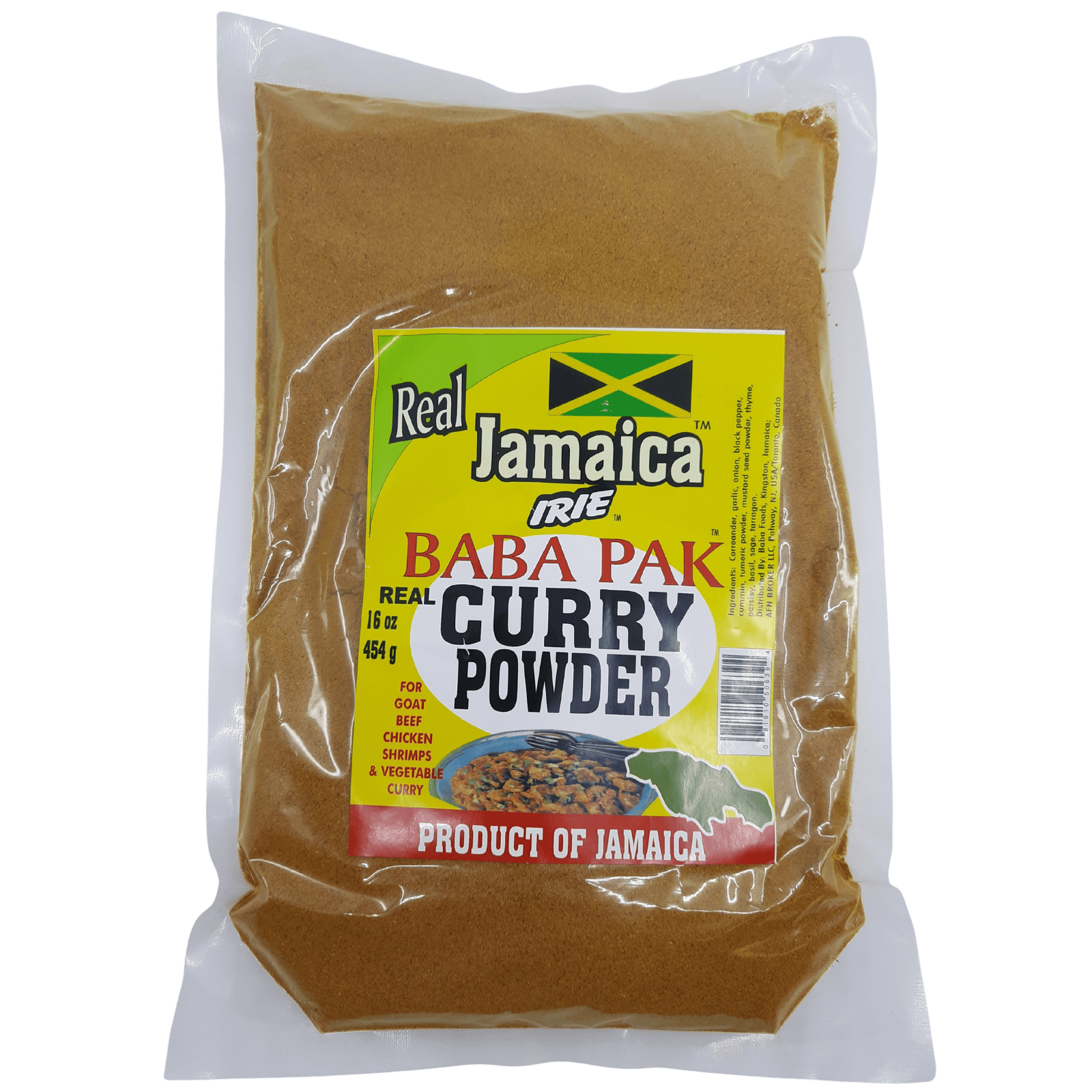 Pak Ha Powder Baba Pak Curry Powder 16 Oz. – Jamaican Food