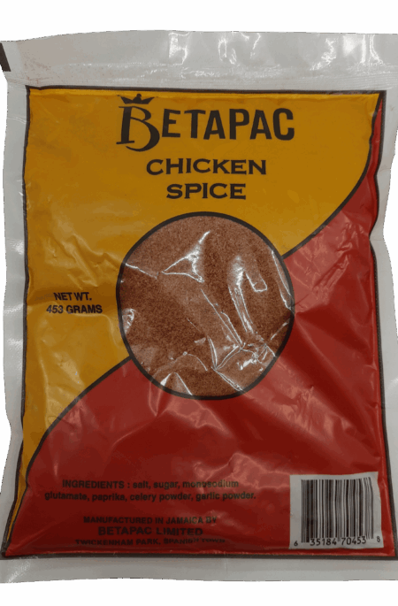 Betapac Chicken Spice 453 G.