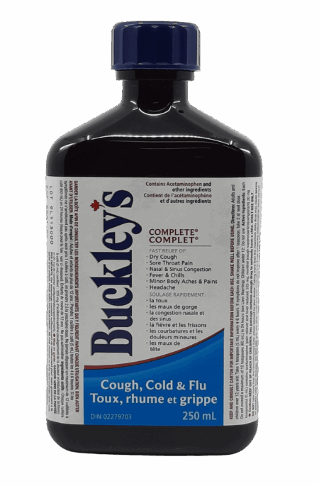 Buckley's Complete Cough, Cold & Flu 250 mL.