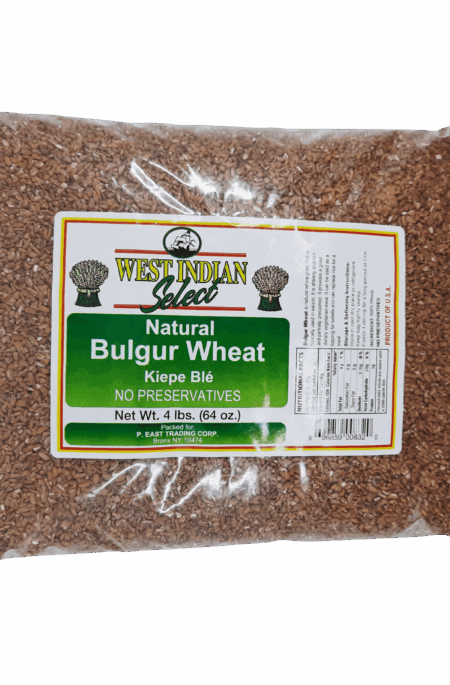 West Indian Select Natural Bulgur Wheat 4 Lbs.