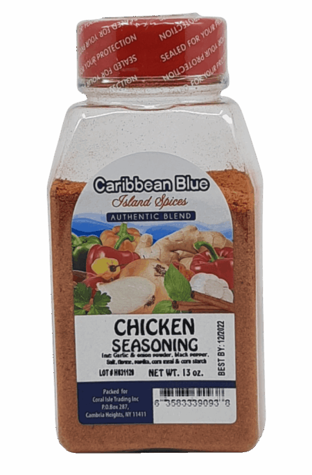 Caribbean Blue Chicken Seasoning 13 Oz.