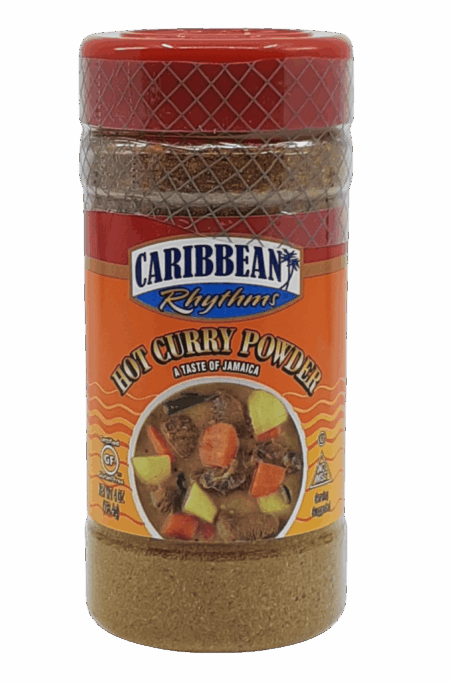 Caribbean Rhythms Hot Curry Powder 4 Oz.