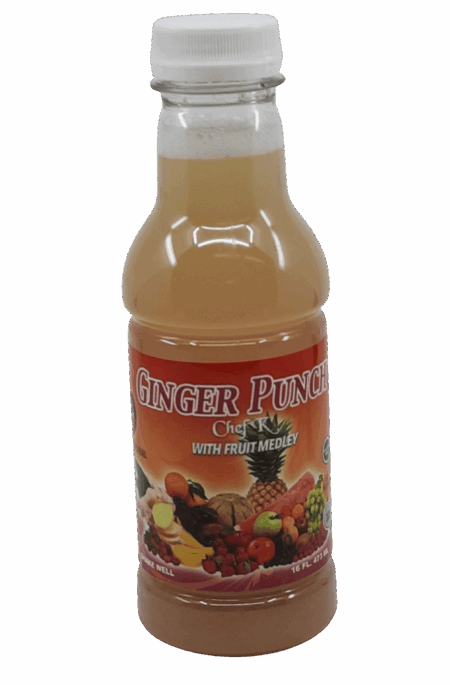 Chef K. Ginger Punch With Fresh Medley 16 Fl. Oz.
