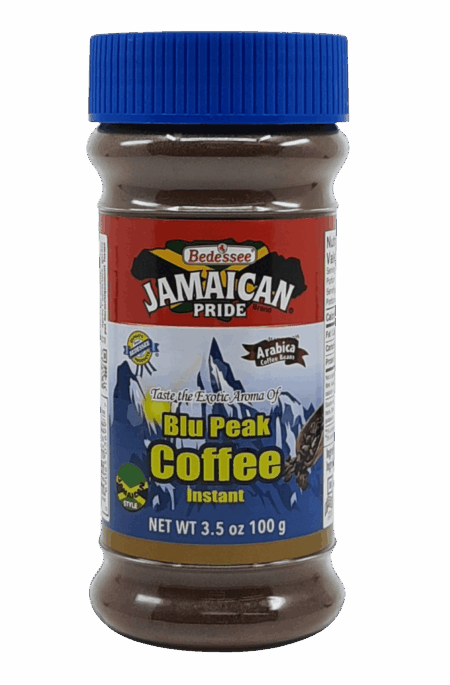 Jamaican Pride Blu Peak Instant Coffee 3.5 Oz.