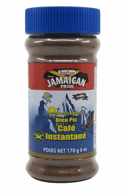 Jamaican Pride Blu Peak Instant Coffee 6 Oz.