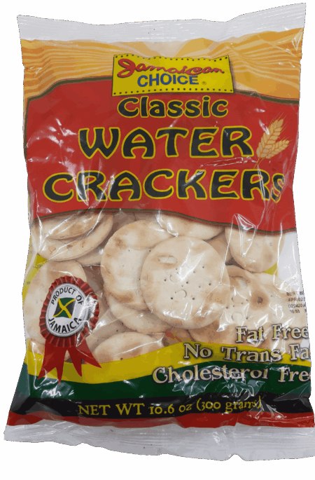 Jamaican Choice Water Crackers 10.6 Oz. 1.42 (4 For $5.75)