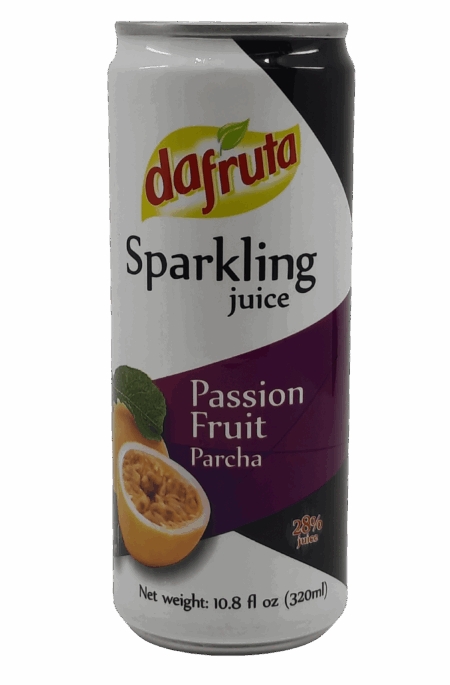 Dafruta Sparkling Juice Passion Fruit 10.8 Fl. Oz.