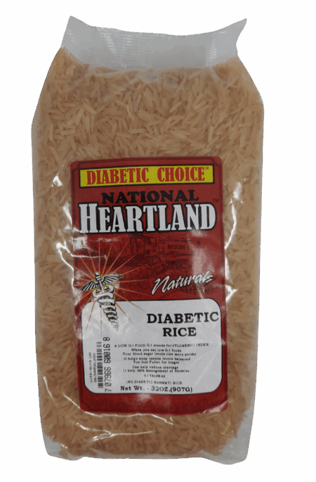 National Heartland Diabetic Rice 32 Oz.