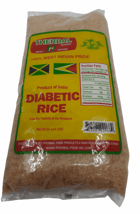Therbal West Indian Pride Diabetic Rice 4 Lbs.