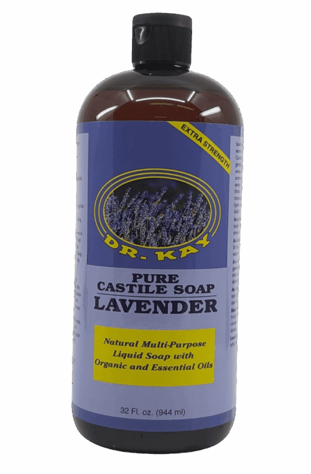 Dr. Kay Pure Castile Soap (Lavender) 32 Oz.