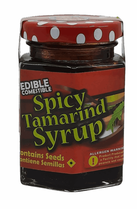 Edible Comestible Spicy Tamarind Syrup 4.4 Fl. Oz.
