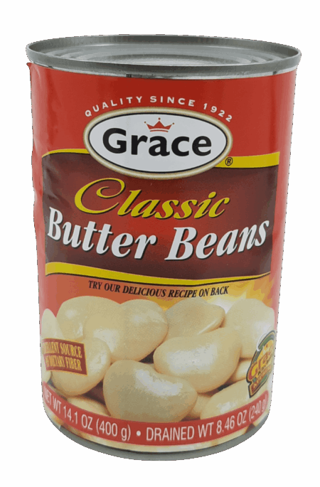 Grace Classic Butter Beans 14.1 Oz (2 For $3.45)