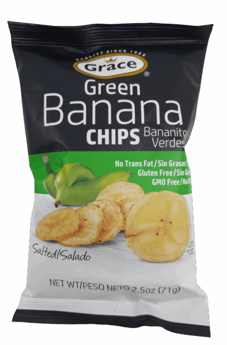 Grace Green Banana Chips (Salted) 2.5 Oz.