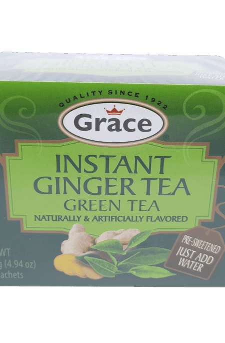 Grace Instant Ginger Green Tea (14 Bags)
