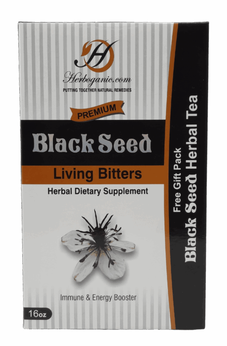 Herboganic Blackseed Living Bitters 16 Oz.