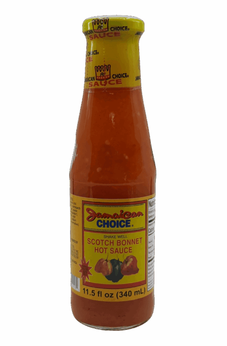 Jamaican Choice Scotch Bonnet Hot Sauce 11.5 Fl