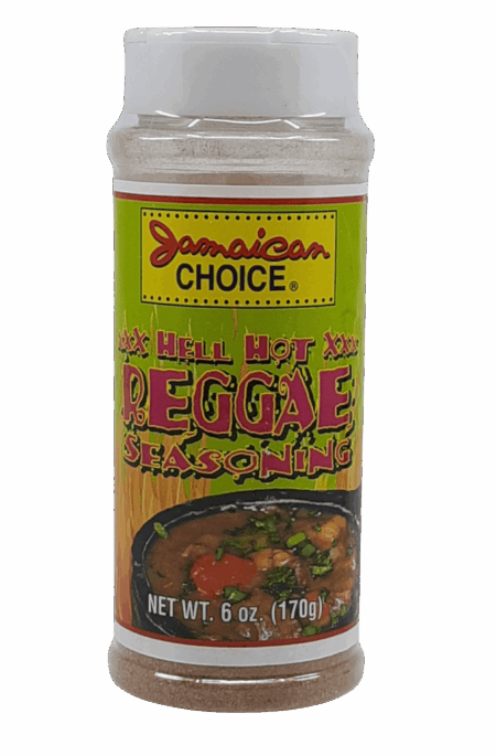 Jamaican Choice Hell Hot Reggae Seasoning 6.25 Oz.