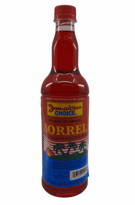 Jamaican Choice Sorrel Flavored Syrup 25.5 Fl. Oz.