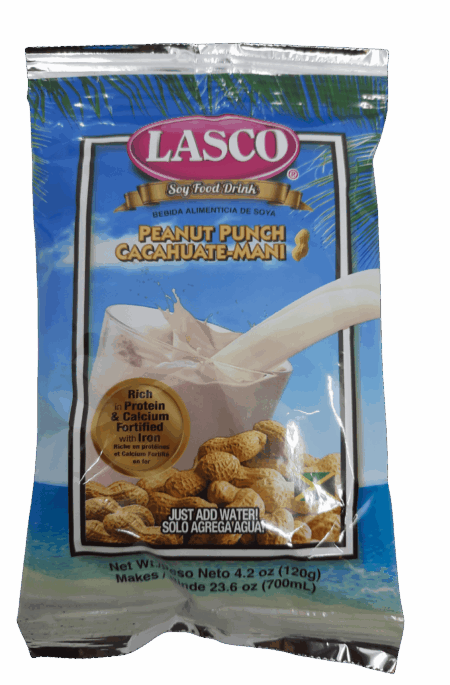Lasco Soy Food Drinks Peanut Punch 4.2 Oz.
