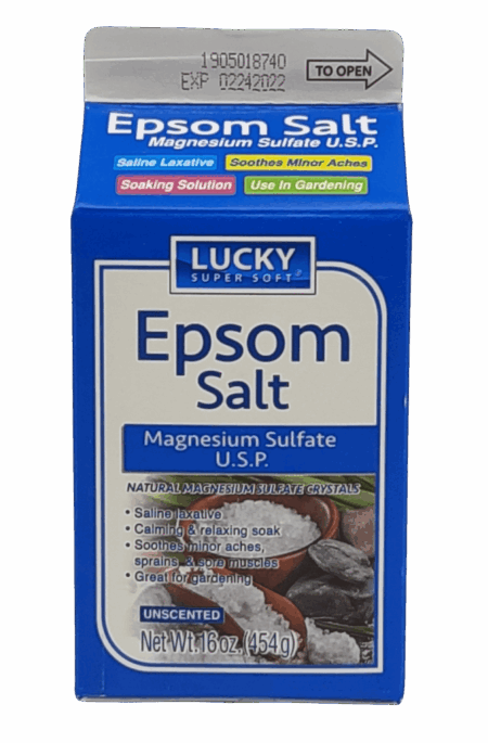Lucky Super Soft Epsom Salt 16 Oz
