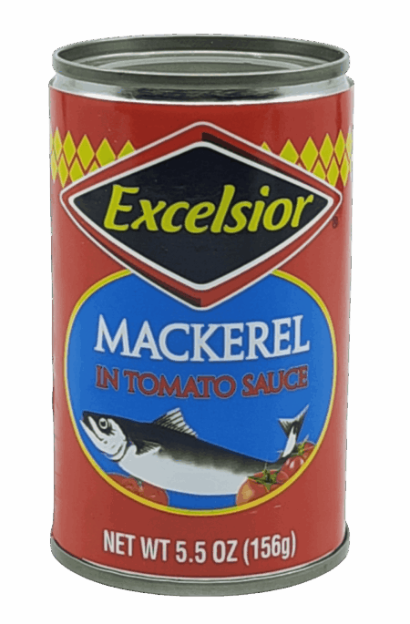 Excelsior Mackerel in Tomato Sauce 5.5 Oz.