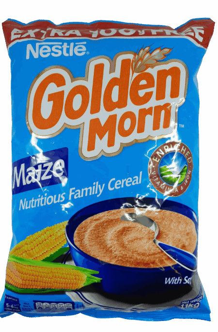 Nestle Golden Morn Maize Cereal With Soya (Large) 1.1 Kg.