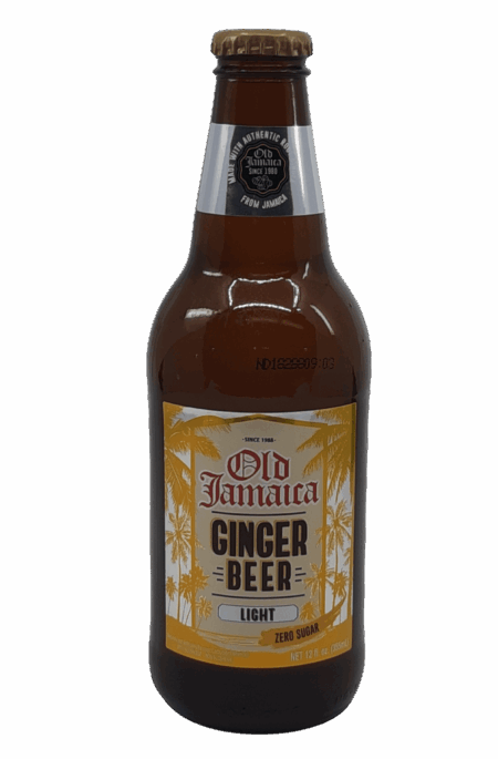 Old Jamaica Ginger Beer Light (Zero Sugar) 12 Fl. Oz.