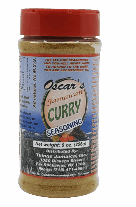 Oscar's Jamaican Curry Seasoning 9 Oz.