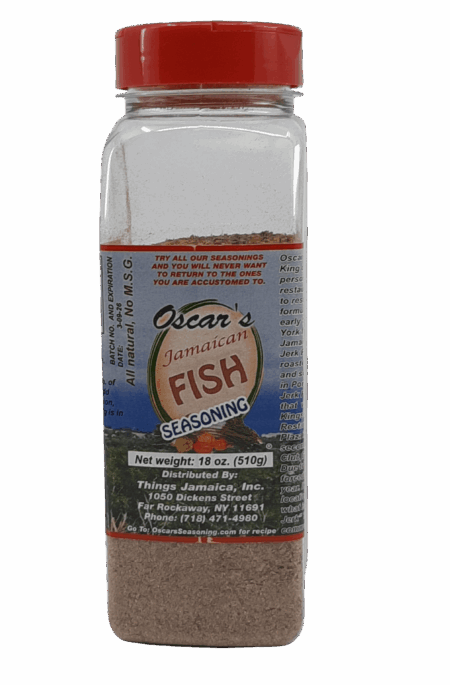 Oscar's Jamaican Fish Seasoning 18 Oz.