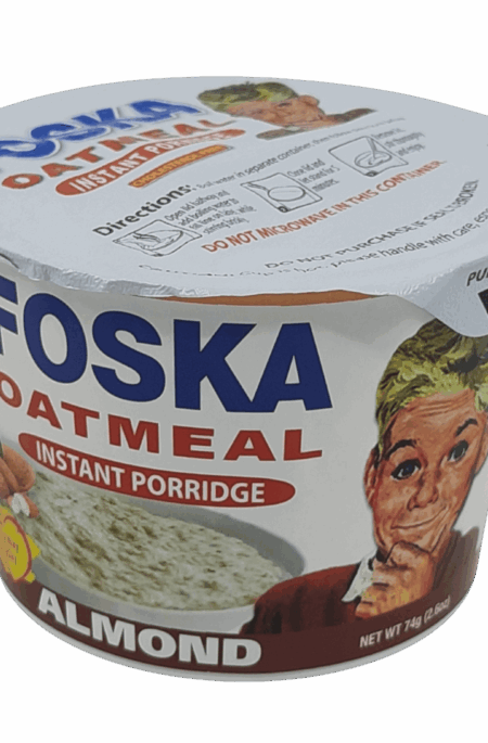 Foska Oats Almond Instant Porridge 2 Oz.
