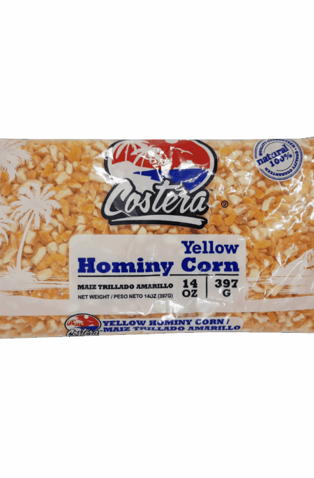 Costera Yellow Hominy Corn 14 Oz