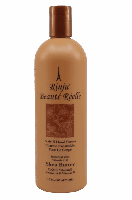 Rinju Beauté Réelle Body & Hand Cream 16 Fl. Oz.