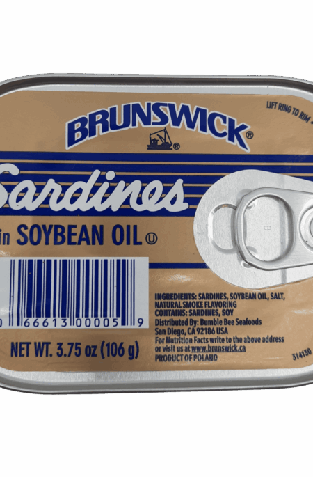 Brunswick Sardines in Soybean Oil 3.75 Oz.