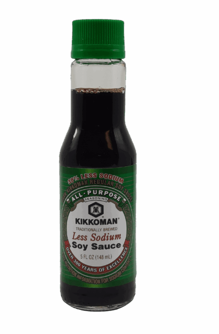 Kikkoman Soy Sauce (Less Sodium) 5 Fl. Oz.