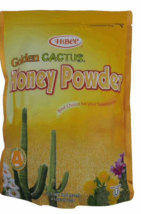 Hibee Golden Cactus Honey Powder 1 Lb.