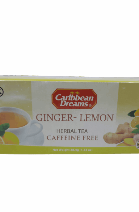 Caribbean Dreams Ginger Lemon Tea (24 Bags)