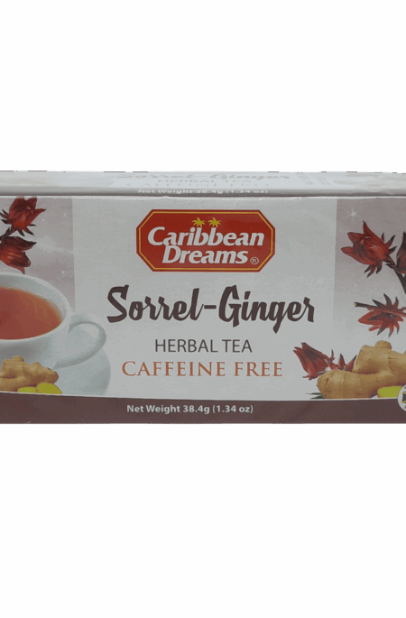 Caribbean Dreams Sorrel Ginger Tea (24 Bags)