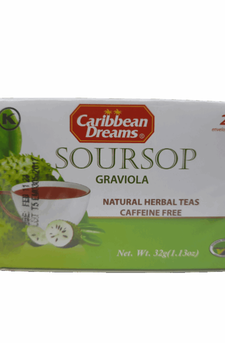 Caribbean Dreams Soursop Tea (20 Bags)