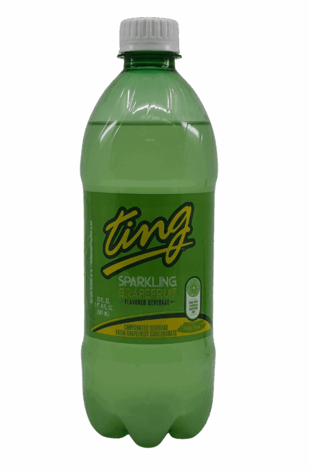 Ting Sparkling Grapefruit Flavored Beverage 20 Fl. Oz. (4 For $5.75)