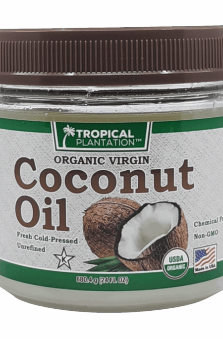 Tropical Plantation Organic Virgin Coconut Oil 24 Fl. Oz.