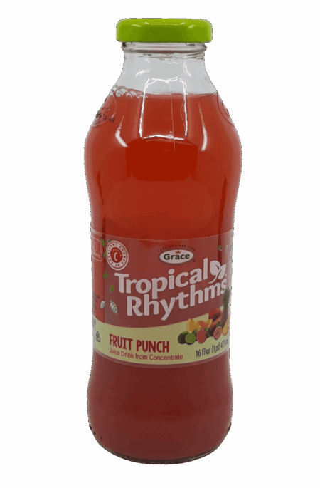 Tropical Rhythms Fruit Punch 16 Fl. Oz.