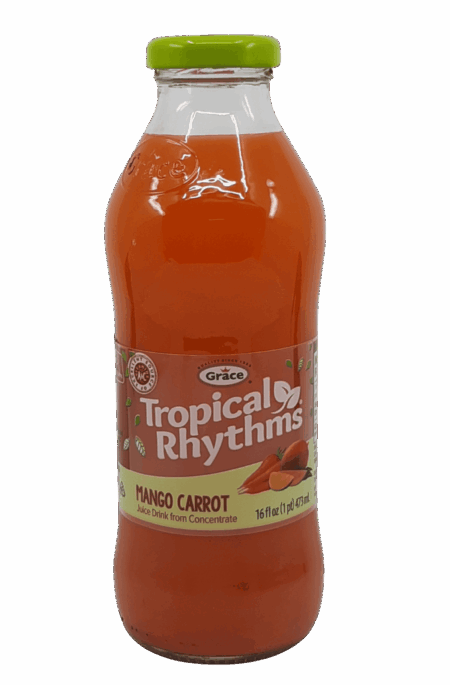 Tropical Rhythms Mango Carrot 16 Fl. Oz.