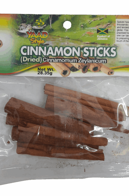 Yaad Style Cinnamon Sticks (Dried) 28.35 G